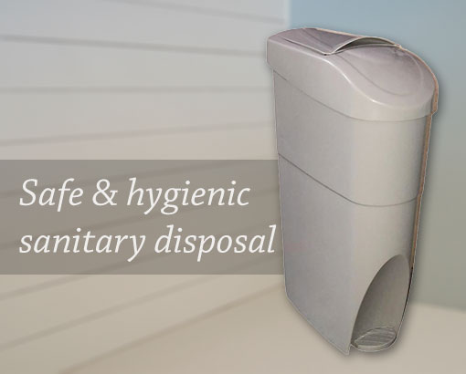 Safe and hygienic disposal of feminine sanitary wastes